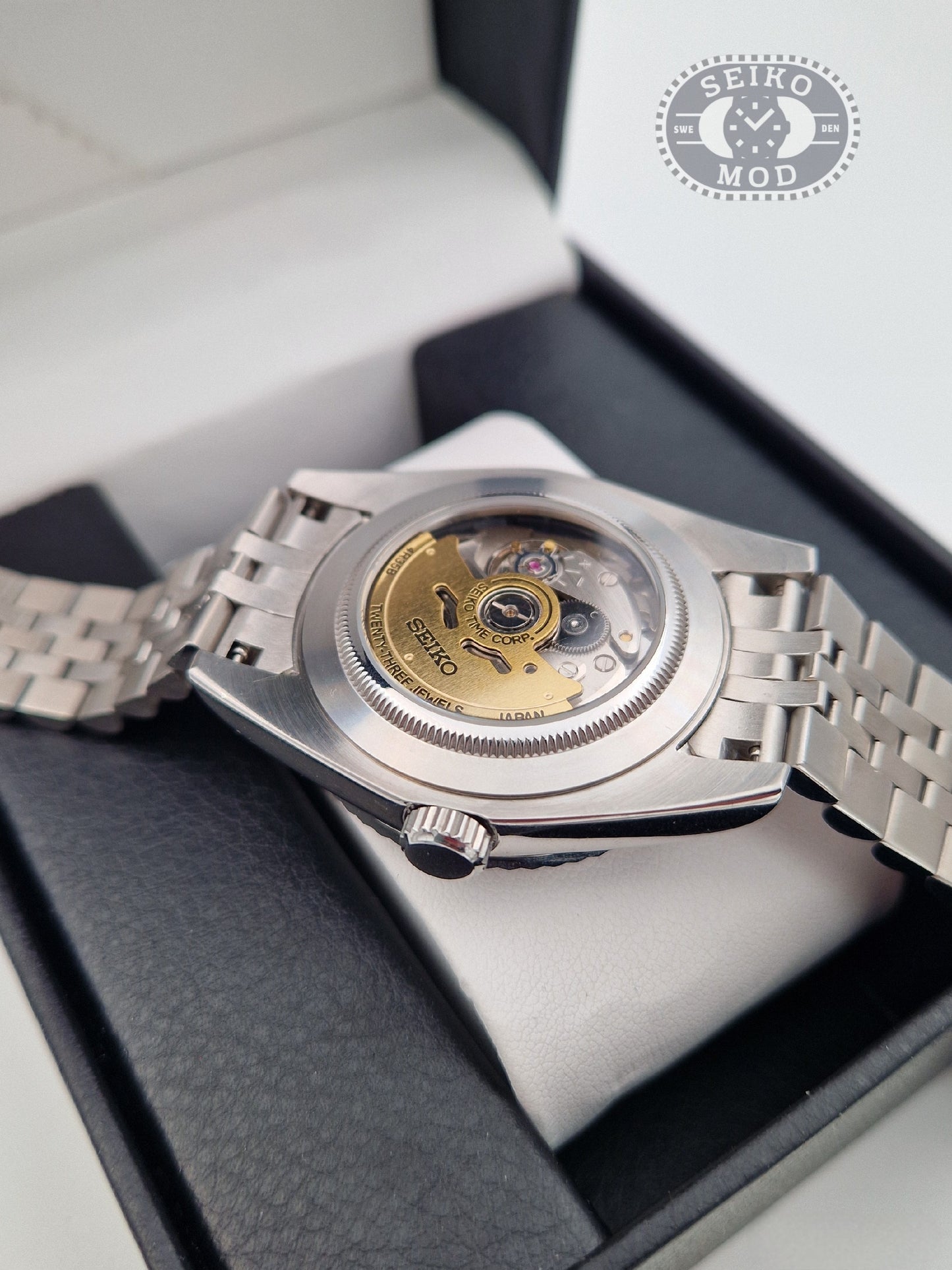 Wimbledon Silver - Datejust Mod