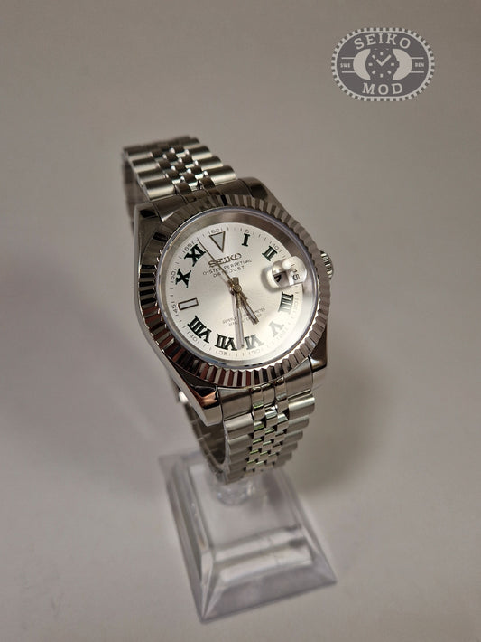 Datejust mod med wimbledon vit romersk urtavla och jubilee-armband